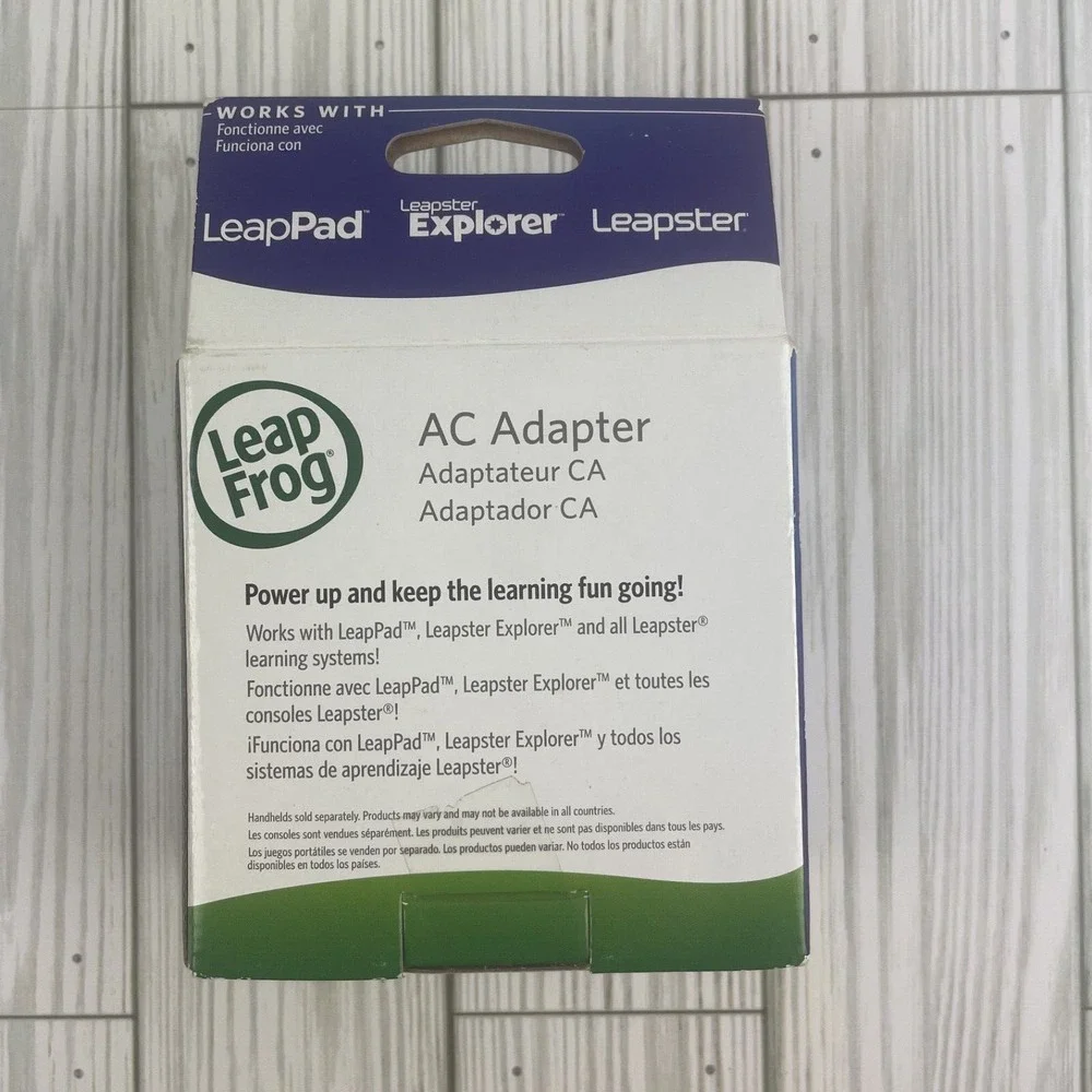 NEW - LeapFrog AC‎ Power Adapter LeapPad Tablet Leapster Explorer